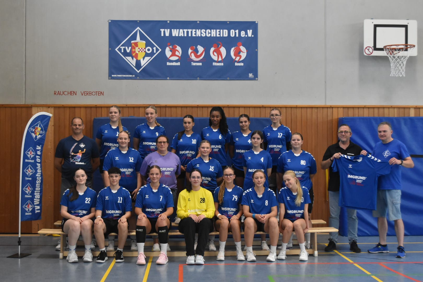 IMGRUND - neuer Team-Pate für die wA und wB Jugend